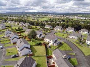 Rows of houses in a neighbourhood