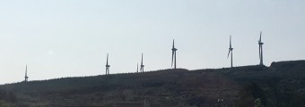 One of the local wind farms within the 10km radius of community respondents to the Co-Wind project survey