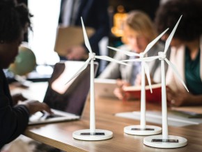 Small models of wind turbines