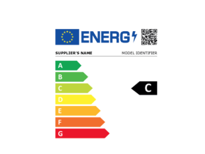 Example of an energy label
