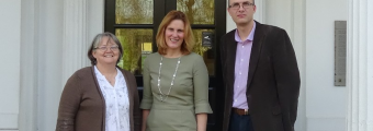 Left to right: Dr Ellen O' Connor, Dr Bernadette Power and Dr John Eakins 