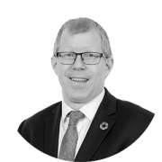 This is a headshot photo of Dr Ciaran Byrne.