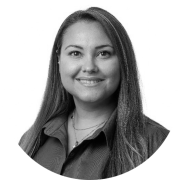 This is a headshot photo of Rebecca Cachia.