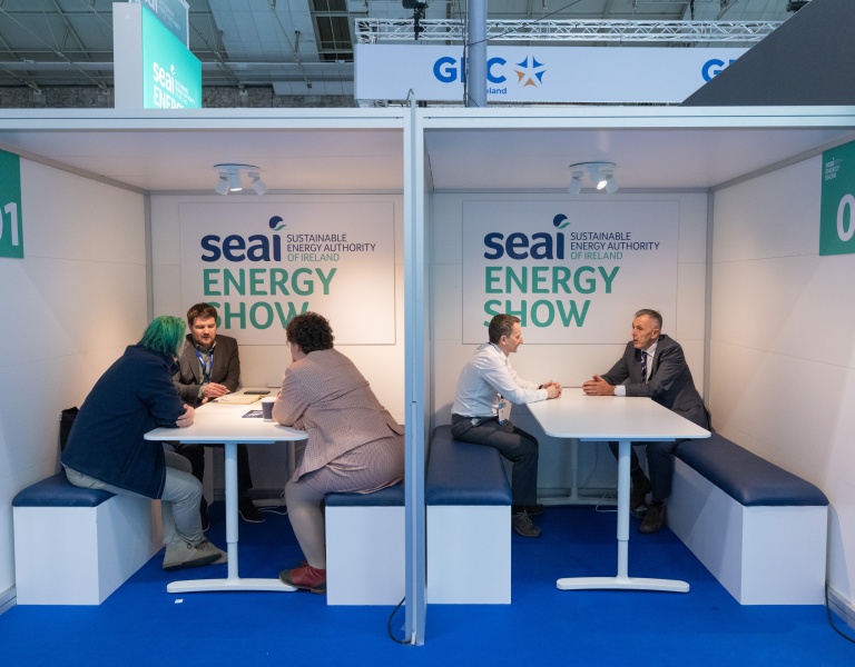 Ask the Expert Pods at the Energy Show