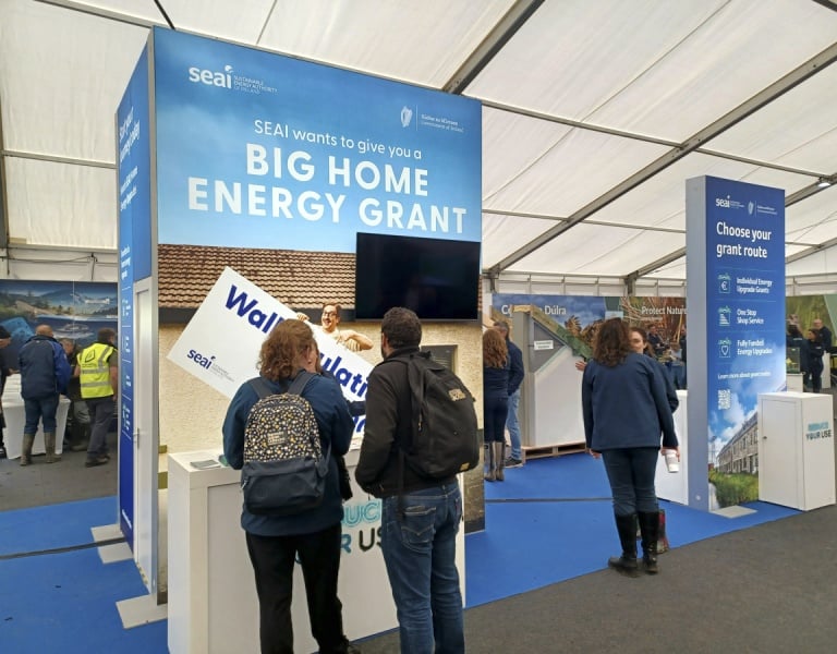 The SEAI stand at the National Ploughing Championships 2025