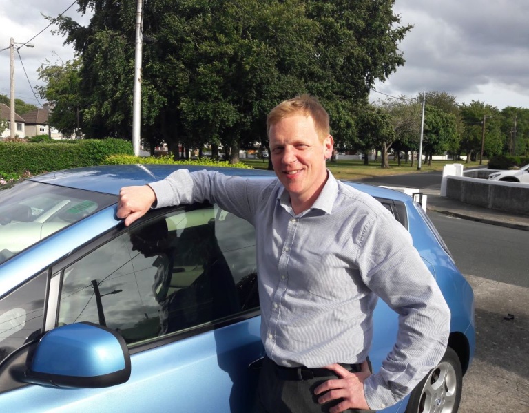 Paul and his Electric vehicle