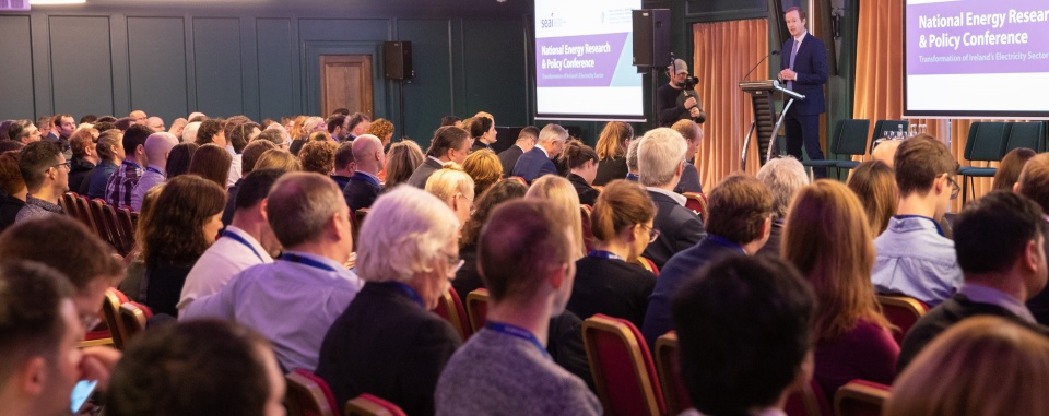 Conference crowd