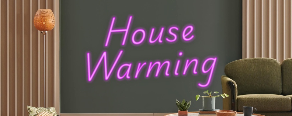 image used to promote our podcast. Sitting room feel with large banner of the name of the podcast.