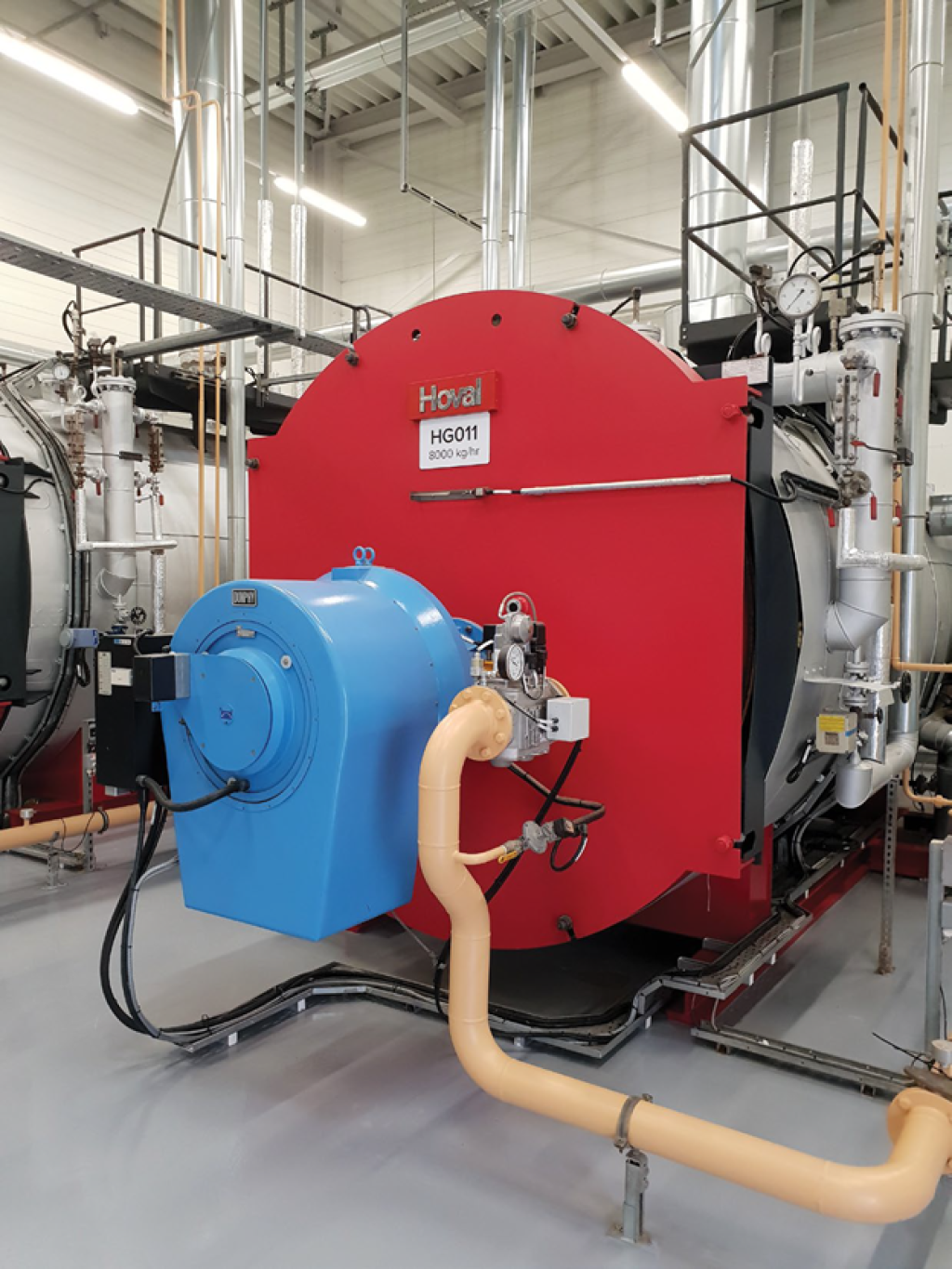 Gilead's steam generation boiler