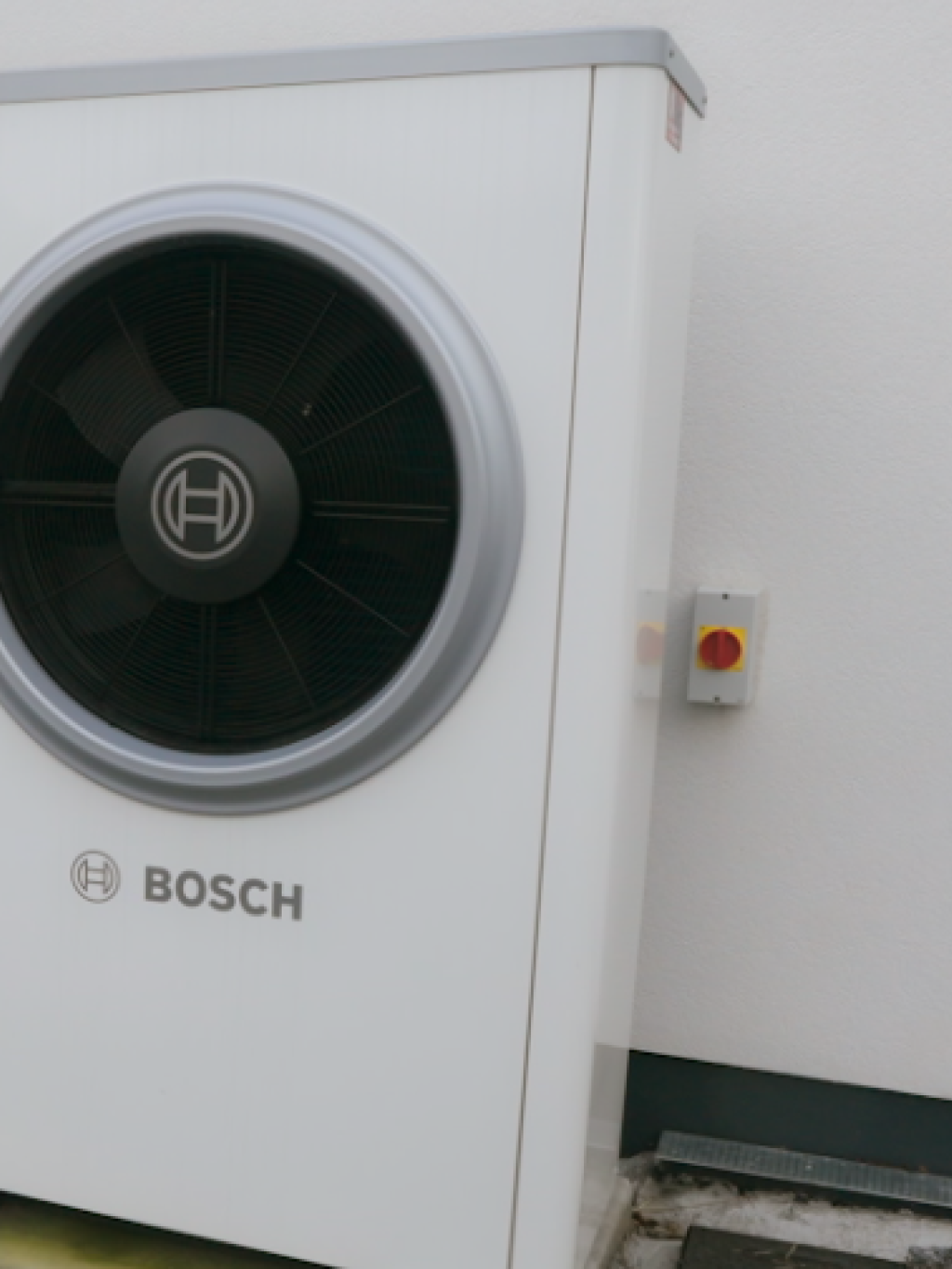 Photo of a heat pump