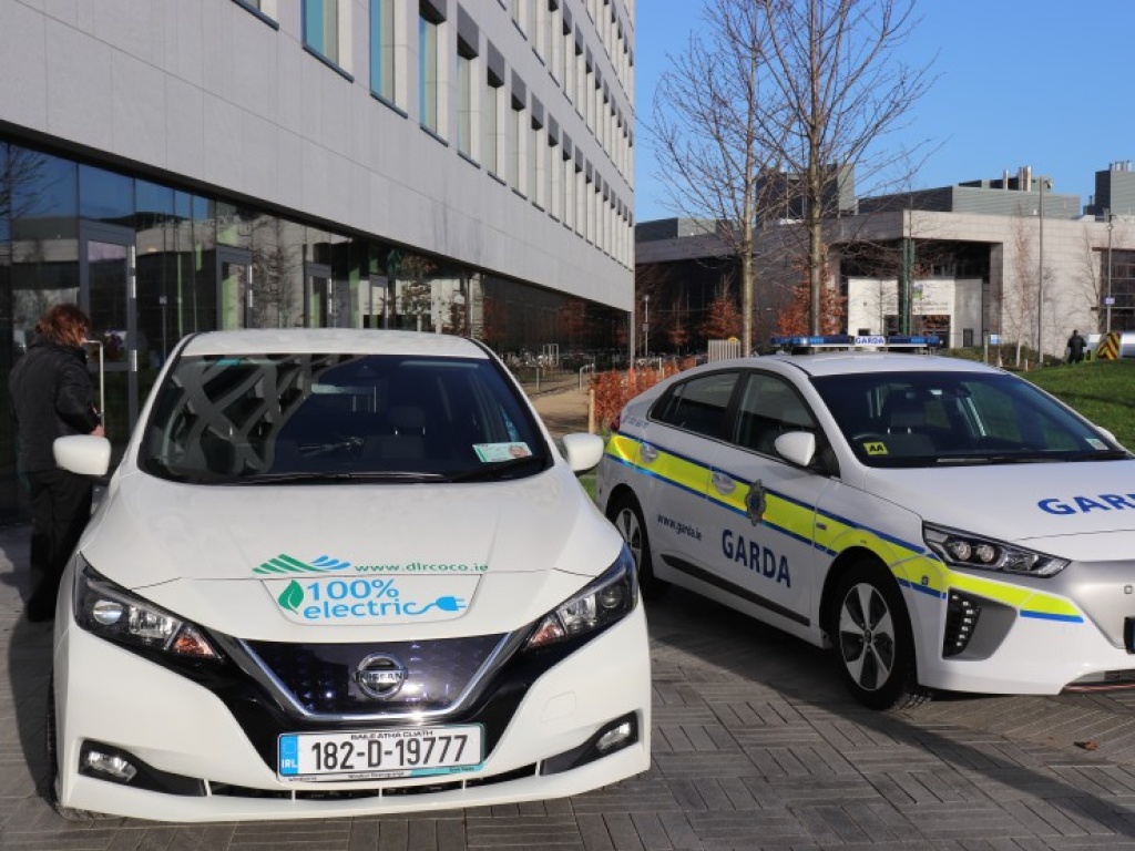 A Garda Síochána electric vehicle