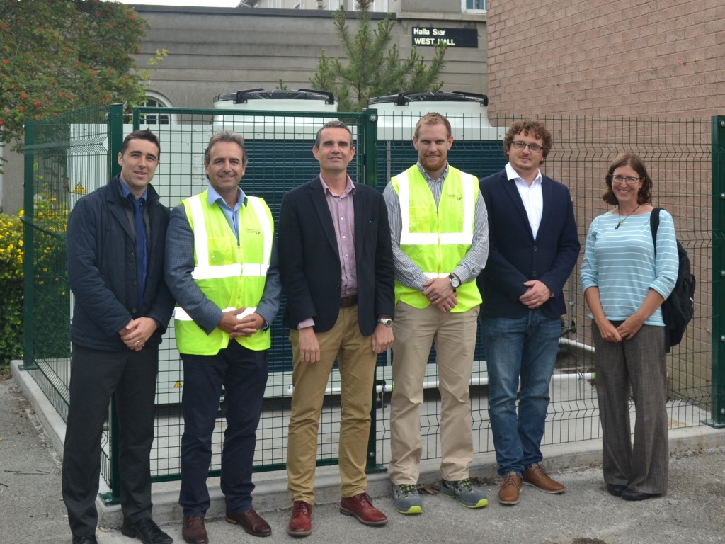 Members of UCD in a group photo