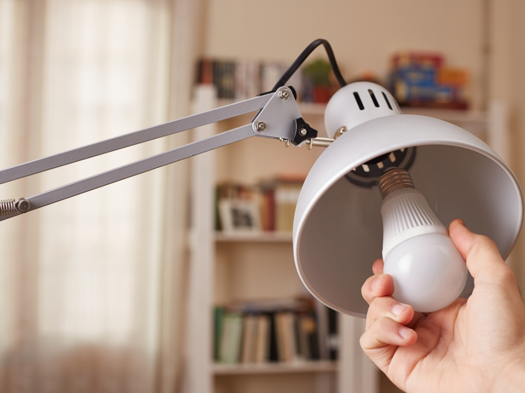 An energy efficient lightbulb